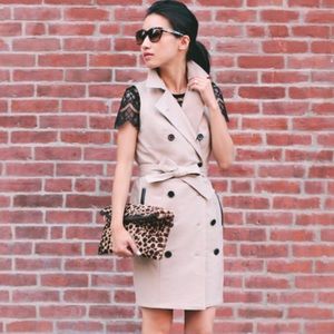 Ann Taylor Trench coat Dress